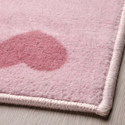 IKEA BARNDRÖM Rug, pink, 133x160 cm (4 ' 4 "x5 ' 3 ")