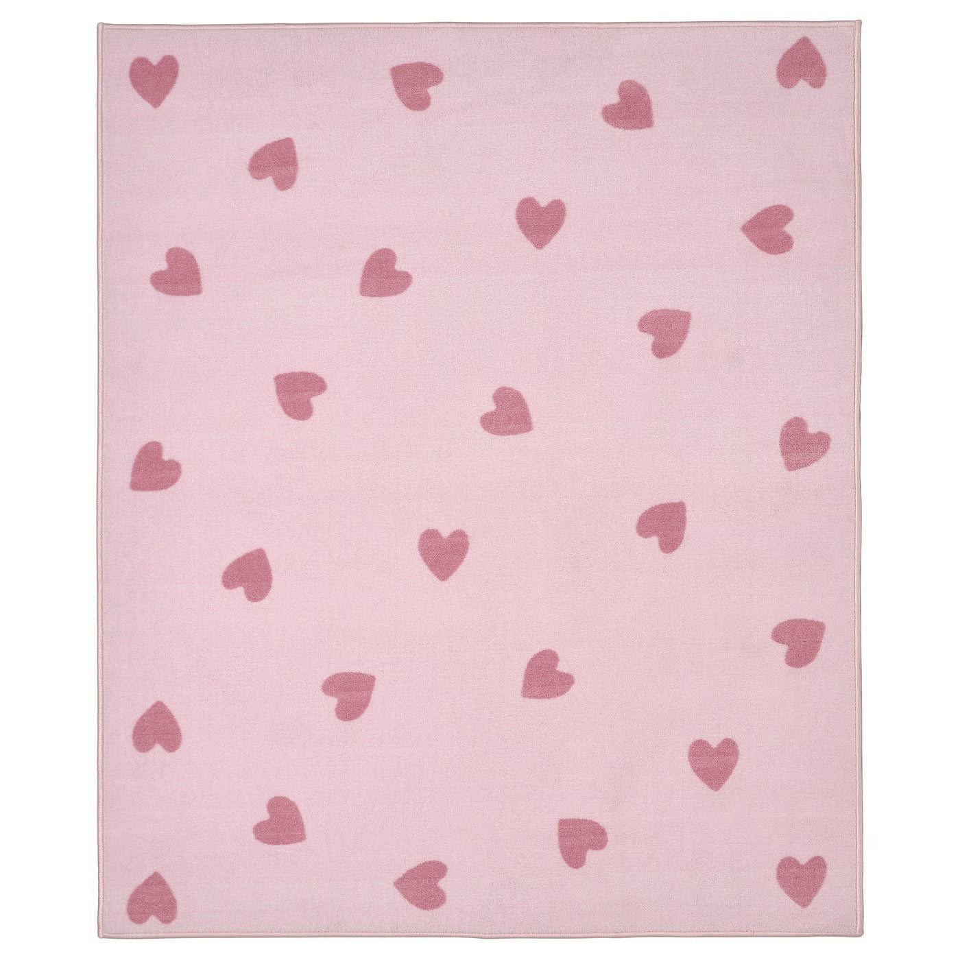 IKEA BARNDRÖM Rug, pink, 133x160 cm (4 ' 4 "x5 ' 3 ")