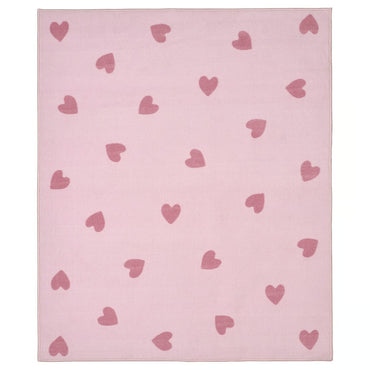IKEA BARNDRÖM Rug, pink, 133x160 cm (4 ' 4 "x5 ' 3 ")