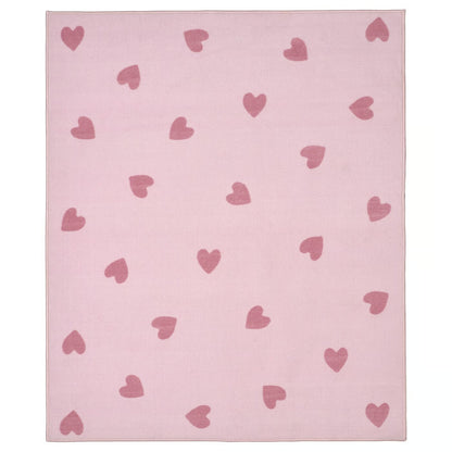 IKEA BARNDRÖM Rug, pink, 133x160 cm (4 ' 4 "x5 ' 3 ")