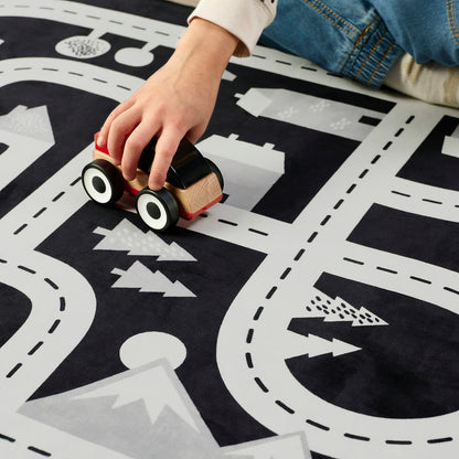 IKEA MARKKRYPARE Rug, dark gray, 74x100 cm (2 ' 5 "x3 ' 3 ")