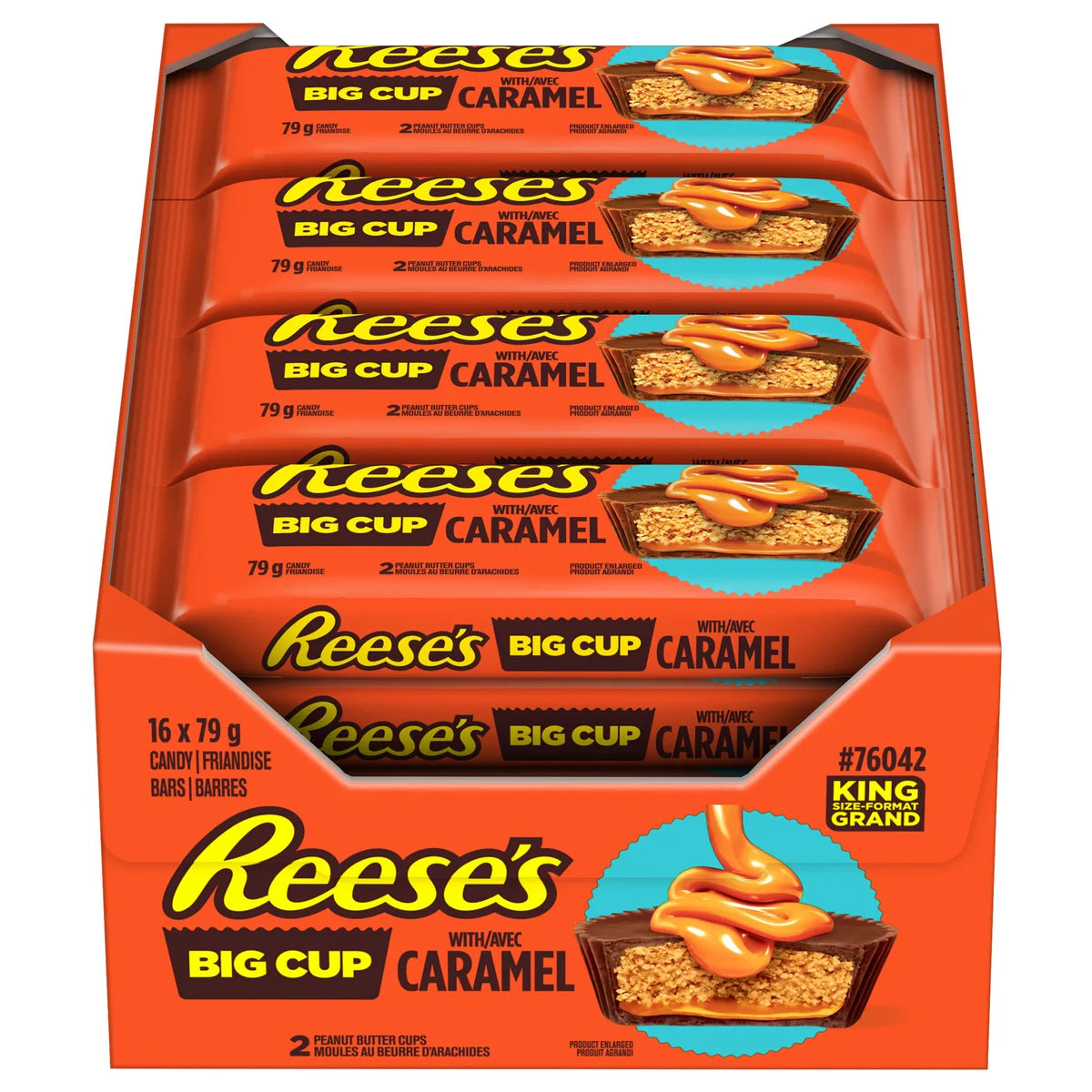 Reese’s Peanut Butter Cups With Caramel 16 × 79 g