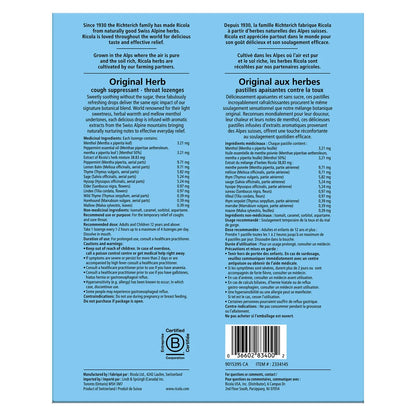 Ricola Orginal Herb 2 x 105 Lozenges