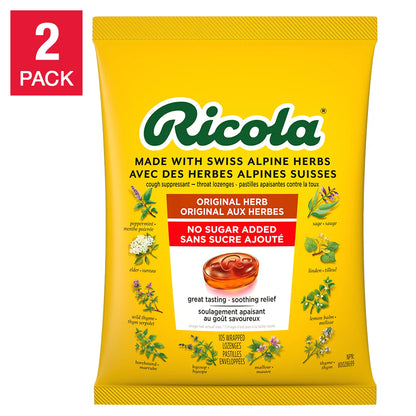 Ricola Orginal Herb 2 x 105 Lozenges