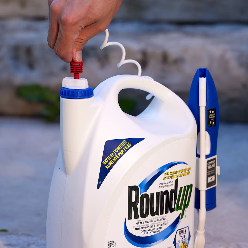 Roundup Ready-to-Use Weed & Grass Killer with Wand Applicator, 4 L