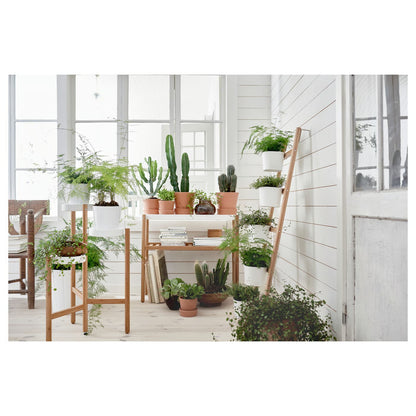 IKEA SATSUMAS Plant stand, bamboo/white, 70 cm (27 ½ ")