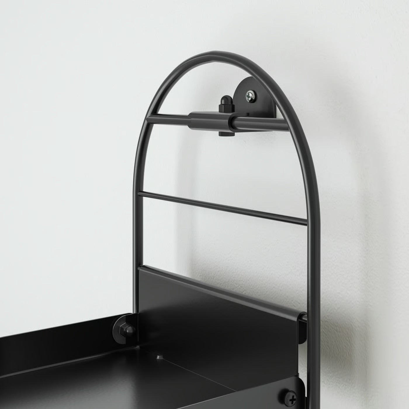 IKEA SKUGGRÖNA Wall mounted plant stand, black, 78 cm (30 ¾ ")