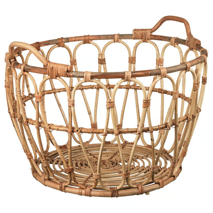 IKEA SNIDAD Basket, rattan, 54x39 cm (21 ¼x15 ¼ ")