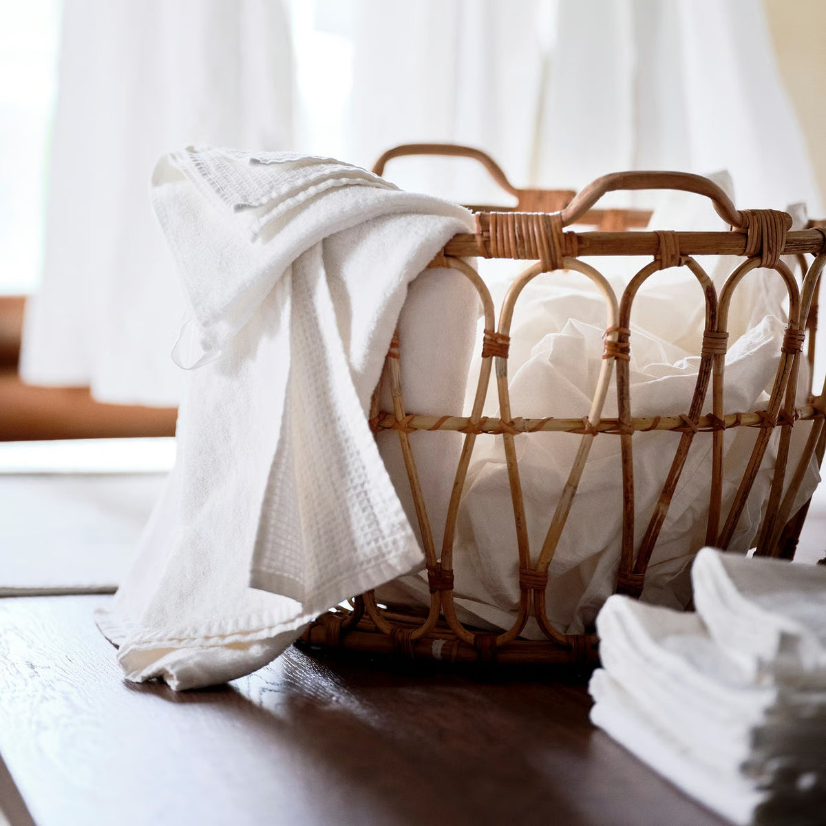 IKEA SNIDAD Basket, rattan, 54x39 cm (21 ¼x15 ¼ ")