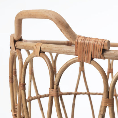 IKEA SNIDAD Basket, rattan, 54x39 cm (21 ¼x15 ¼ ")