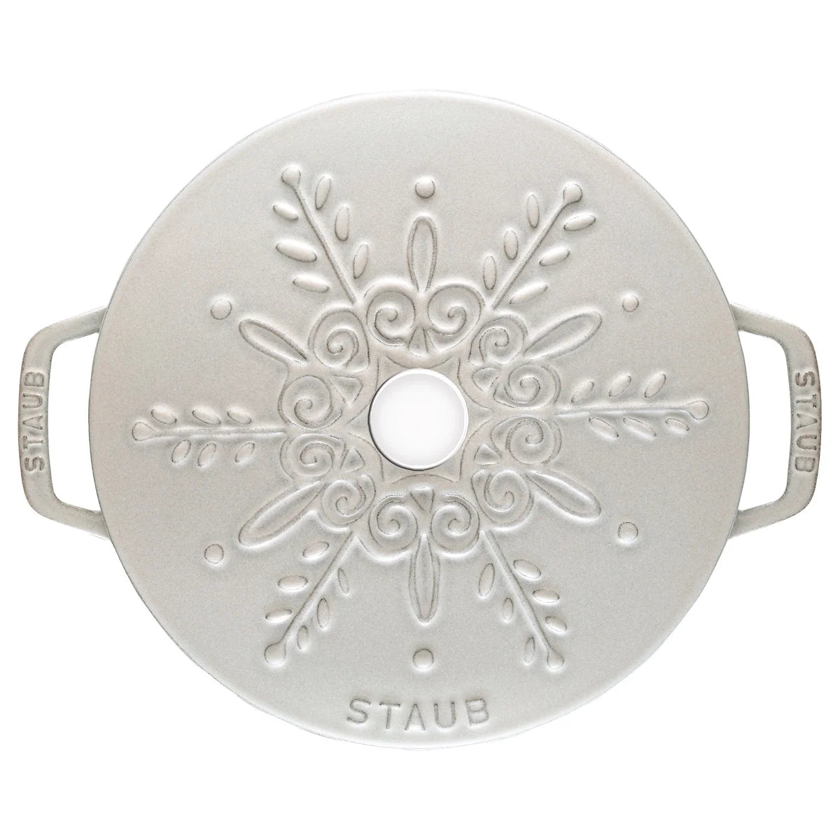 STAUB Winter Essential 3.75qt Oven with Snowflake Lid