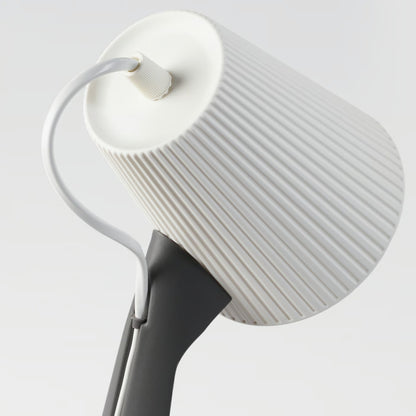 IKEA SVALLET Work lamp, Dark Gray - White