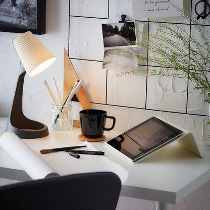 IKEA SVALLET Work lamp, Dark Gray - White