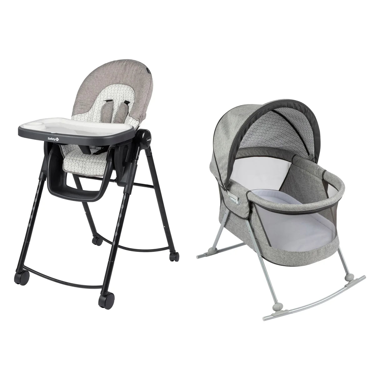 Safety 1st Pathways Home 2-piece Set, Highchair and Bassinet