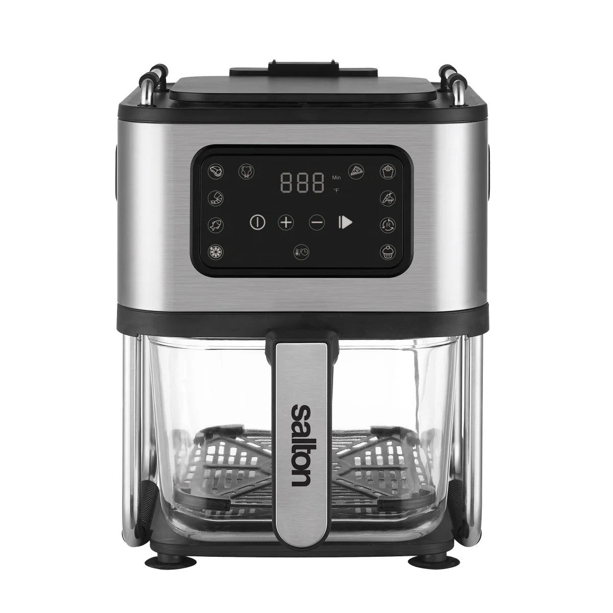 Salton Flip and Cook 3-in-1 Air Fryer, Grill and Dehydrator