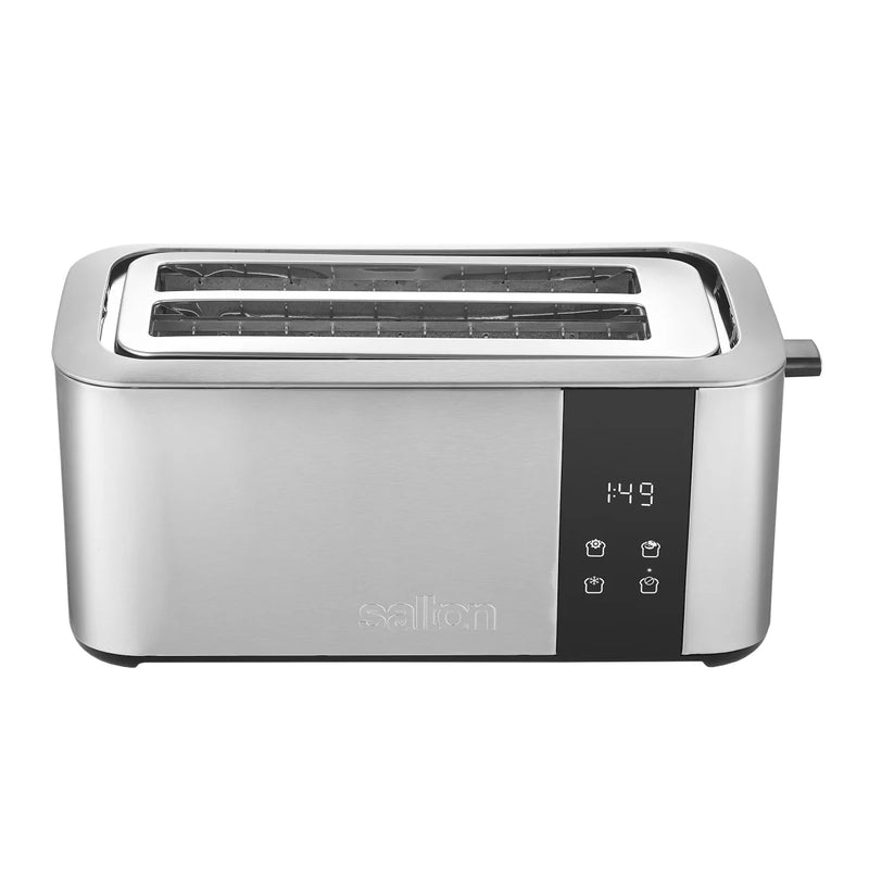 Salton 4-Slice Digital Steel Toaster