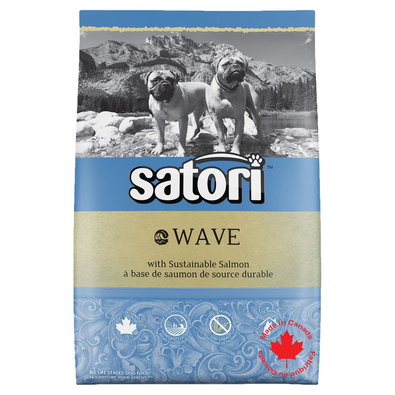 Nourriture pour chiens Satori au saumon, 11,36 kg (25 lb) 