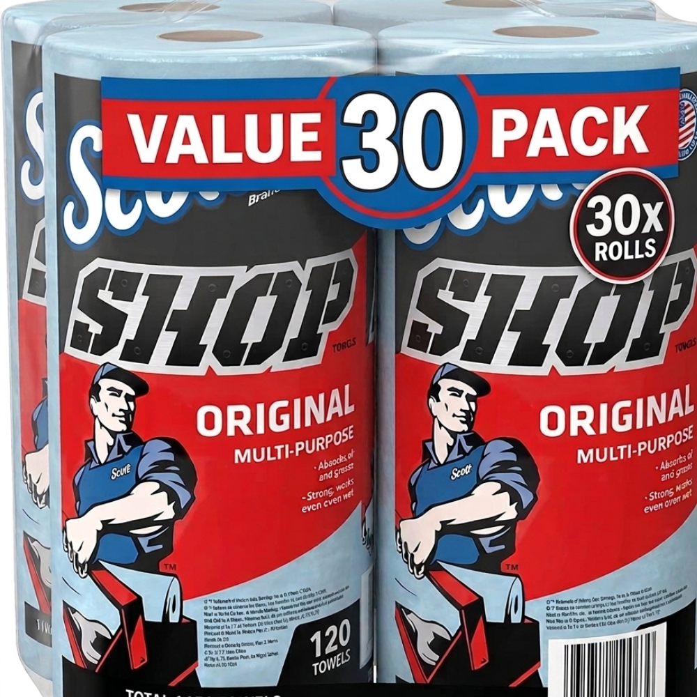 Scott Paper Towels – Strong & Absorbent Household Cleaning Rolls