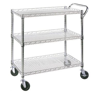 Seville Classics 3-Shelf Utility Cart