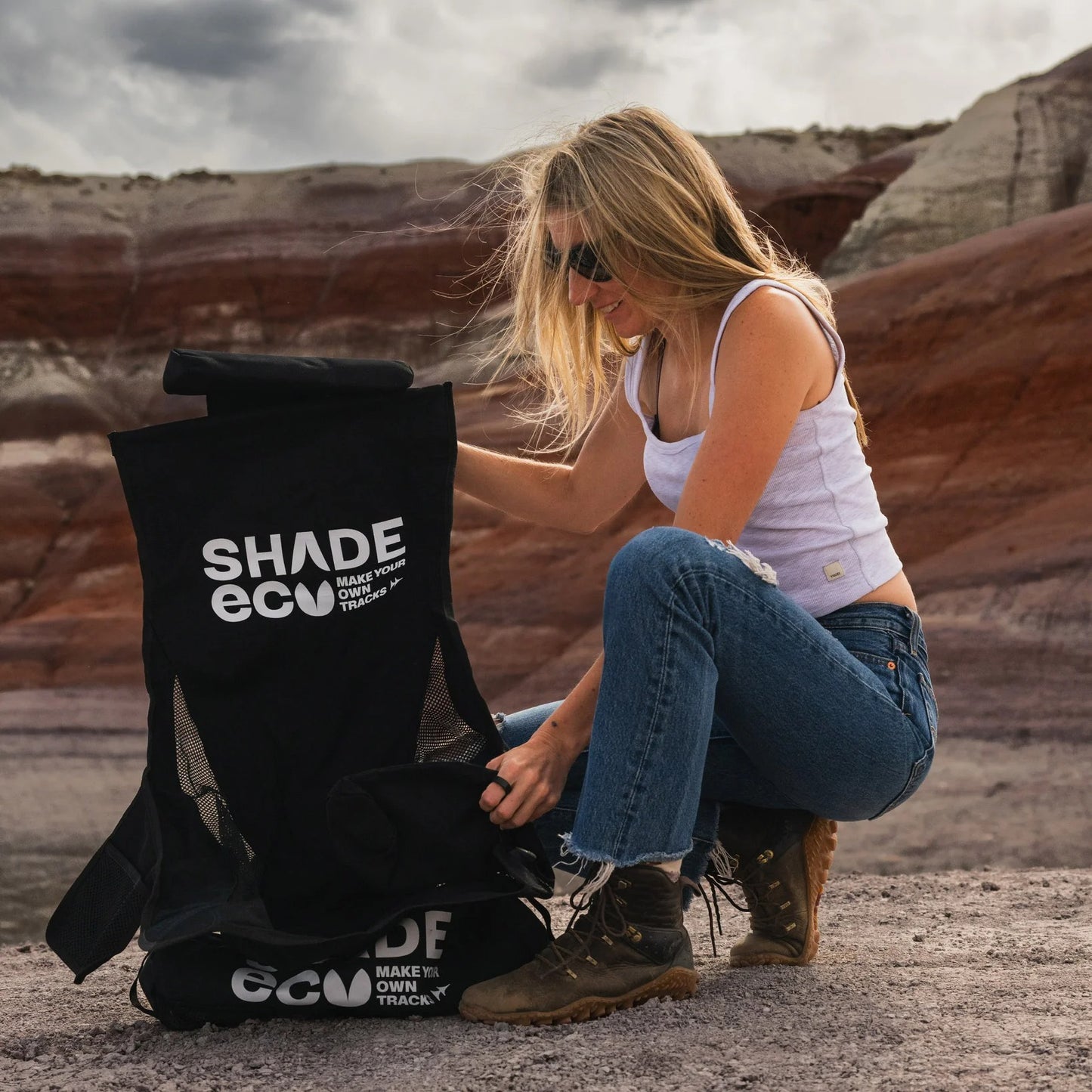 ShadeEco Portable Camping Chair – 2 Pack Folding Outdoor Chairs