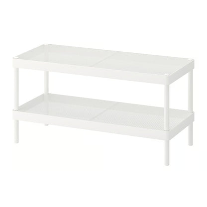IKEA MACKAPÄR Shoe rack, white, 78x32x40 cm (30 3/4x12 5/8x15 3/4 ")