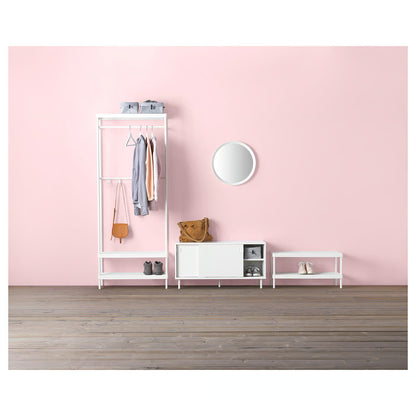 IKEA MACKAPÄR Shoe rack, white, 78x32x40 cm (30 3/4x12 5/8x15 3/4 ")