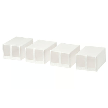IKEA SKUBB Shoe box, white, 22x34x16 cm (8 ¾x13 ½x6 ¼ ")