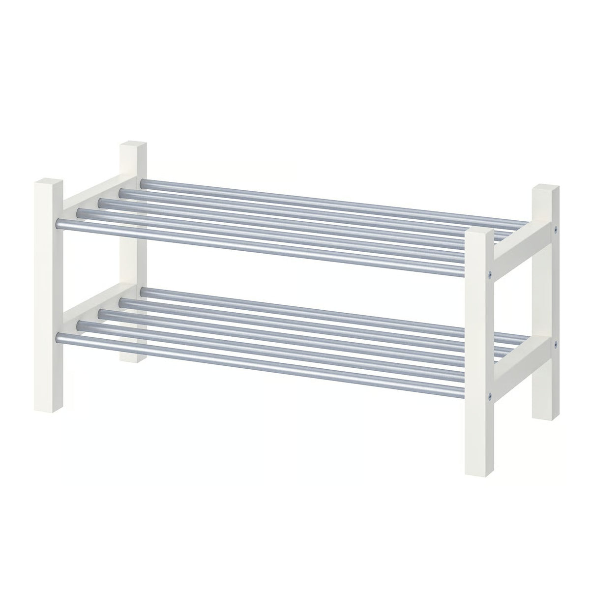 IKEA TJUSIG Shoe rack, white, 79x32x37 cm (31 1/8x12 5/8x14 5/8 ")