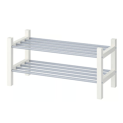 IKEA TJUSIG Shoe rack, white, 79x32x37 cm (31 1/8x12 5/8x14 5/8 ")