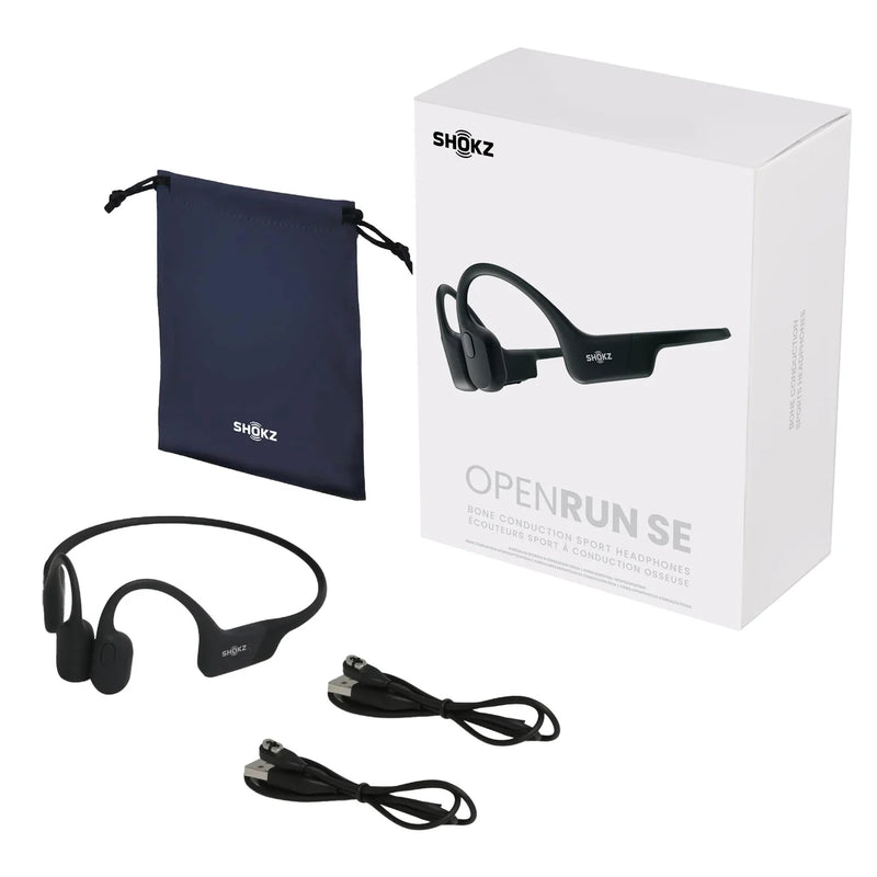 Casque Bluetooth sans fil à conduction osseuse Shokz Openrun SE