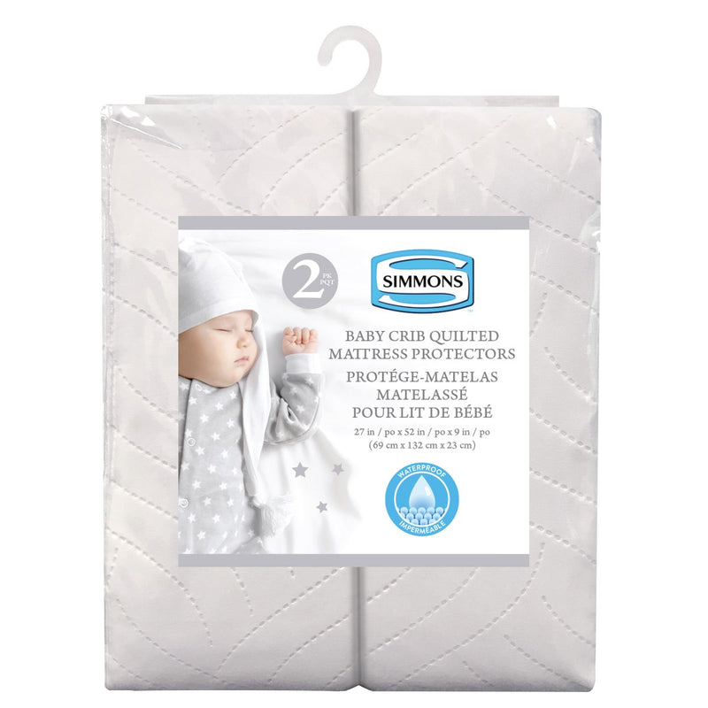 Simmons 2-pack Waterproof Mattress Protector