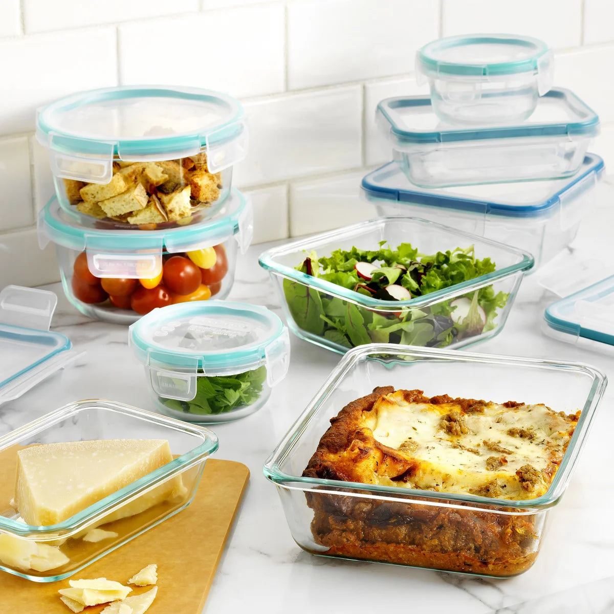 Snapware Glass Food Storage, 18-piece