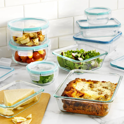 Snapware Glass Food Storage, 18-piece