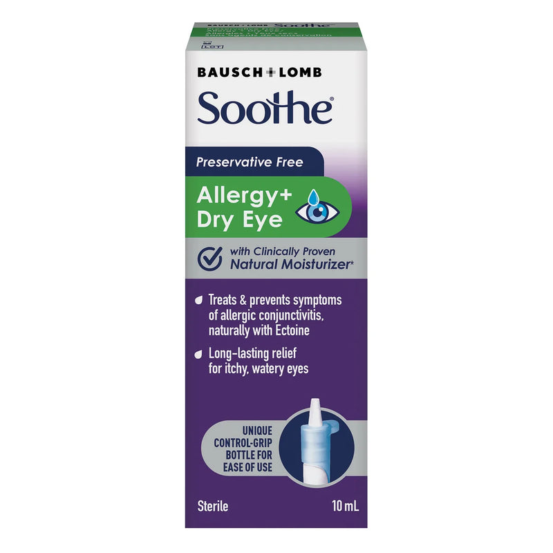 Soothe Allergy + Dry Eye Drops 2 x 10 ml