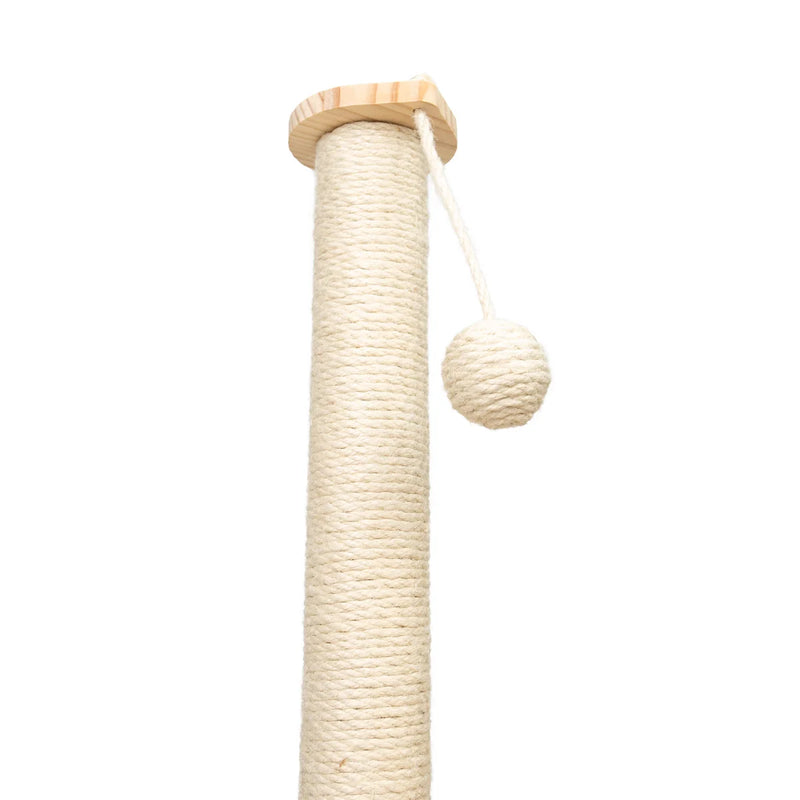 South Paw Wooden Cat Scratching Post