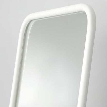 IKEA KNAPPER Standing mirror, white, 48x160 cm (18 7/8x63 ")