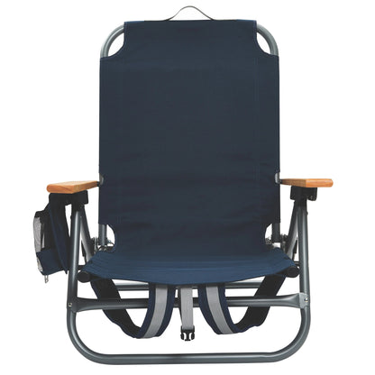 SunSoul Backpack Beach Chair – Portable Reclining Outdoor Chair