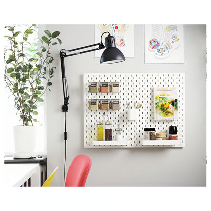 IKEA TERTIAL Adjustable Work Lamp – Steel Clamp Desk & Reading Lamp -  Dark Gray