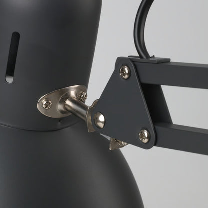 IKEA TERTIAL Adjustable Work Lamp – Steel Clamp Desk & Reading Lamp -  Dark Gray