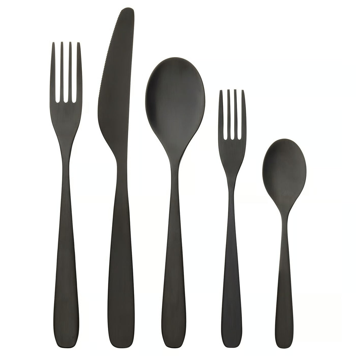 (20-piece) IKEA TILLAGD cutlery set, black