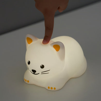 IKEA TÖVÄDER LED night light, cat battery operated