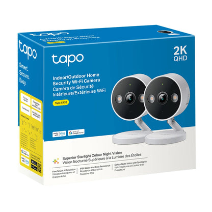 TP-Link Tapo C120 IndoorOutdoor Wi-Fi Home Security Camera