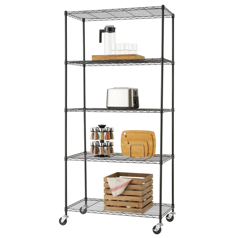 TRINITY 5-Tier Wire Shelving