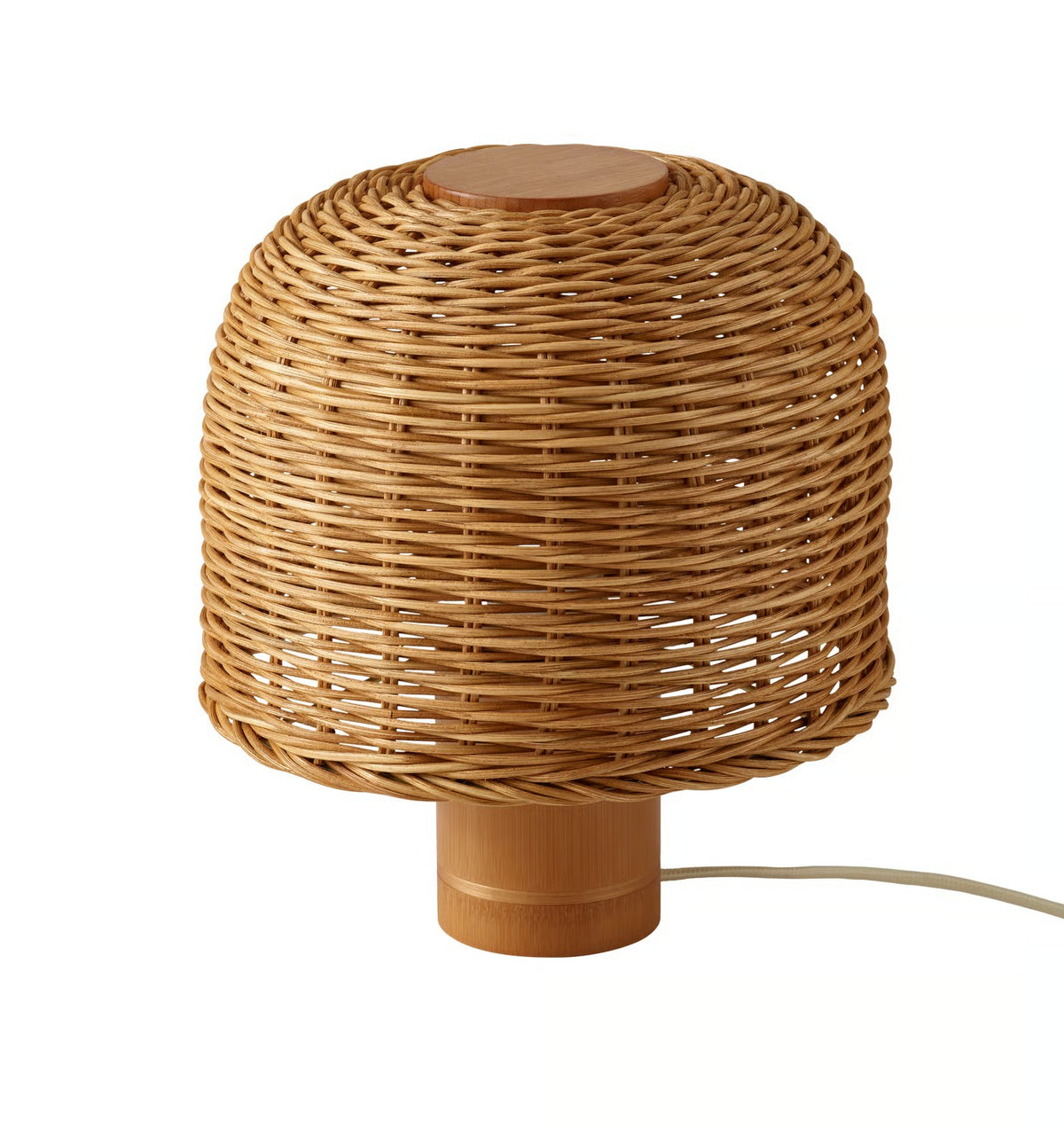 IKEA VATERBOM Table lamp, bamboo/rattan, 27 cm (11 ")