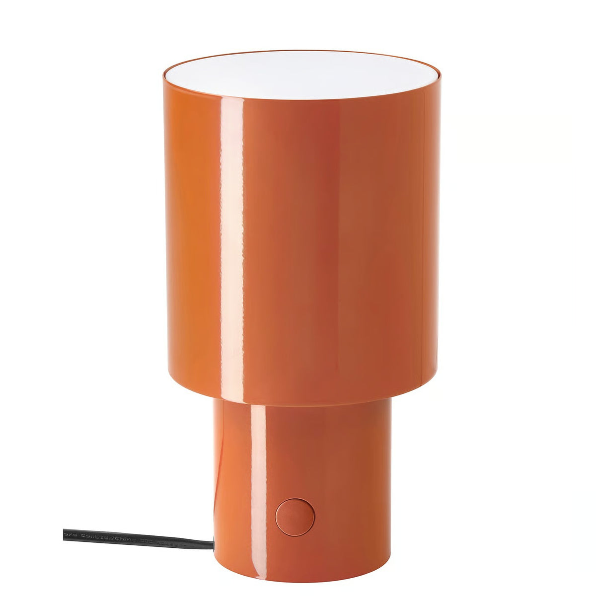 IKEA SPETSBOJ Dimmable Table Lamp, Orange, 22 cm