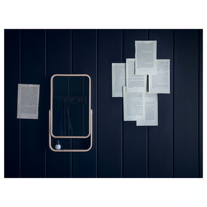 IKEA IKORNNES Table mirror, ash, 27x40 cm (10 5/8x15 3/4 ")
