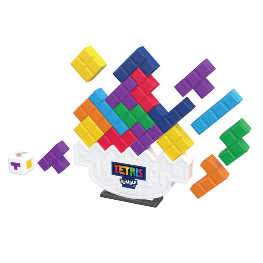 Tetris XL Tumble Tower Game – Giant 6ft Stacking Challenge for Indoor & Outdoor Play