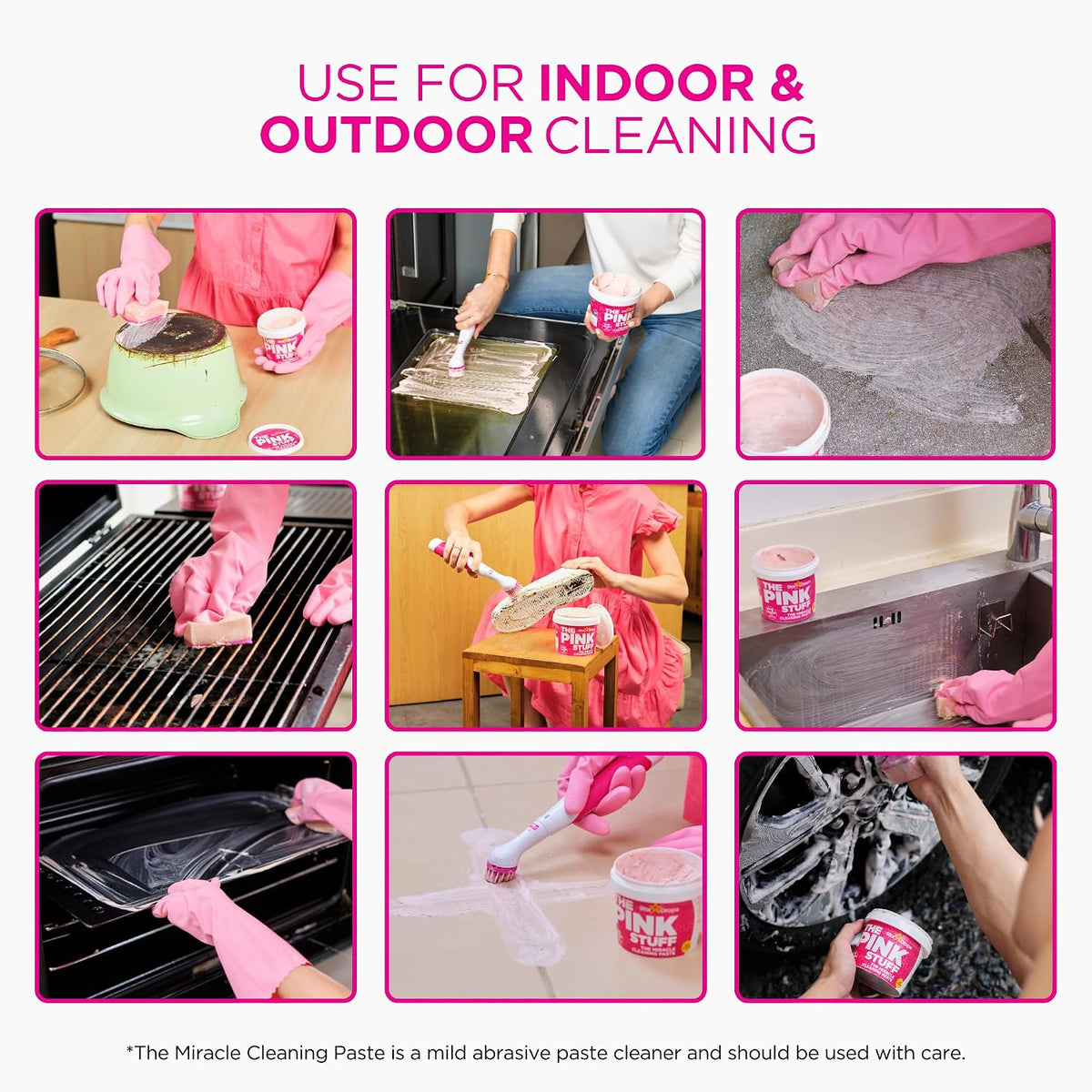 The Pink Stuff Multi-Purpose Miracle Cleaning Paste
