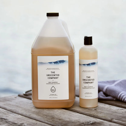 The Unscented Company Daily Shampoo + Refill