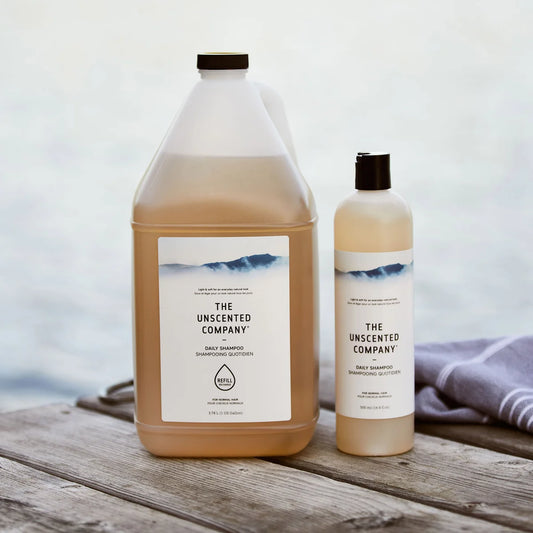 The Unscented Company Daily Shampoo + Refill